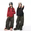 Ropa de Moda Infantil para Street Dance Ropa de Jazz para Niñas Hip-Hop Ropa de Performance Hip-Hop Ropa de Clase para Reuniones Deportivas de Estudiantes de Primaria Otoño