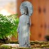 Estátua de Buda Aquário Paisagismo Água Lua Guanyin Figura de Buda Reclinado Paisagem Pedra Água Corrente Micro Paisagem Bonsai Falso Pequenos Ornamentos