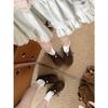 Zapatos Planos Retro Estilo Reina Todo Incluido Birkenstock para Mujer 2025 Nuevo Otoño e Invierno Combinación con Faldas y Zapatos Planos de Terciopelo