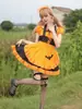 Cosplay Transfronterizo Halloween Bordado Atuendo de Sirvienta Uniforme de Sirvienta Murciélago Vampiro Sirvienta Bruja Mágica