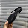 Zapatos de Mujer de Tacón Alto Hechos a Mano para Verano 2026, Sandalias, Zuecos Cerrados de Tacón Grueso, Zapatos de Moda para Mujer Estilo Verano Nuevo de Punta Redonda