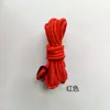 Corda de poliéster à prova de vento para atacado, 4mm x 4m, corda refletiva espessa para camping, corda de ajuste de barraca, corda de estaca de chão para toldo estendido