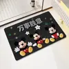 Alfombrilla de Caucho Natural de Alto Rendimiento Mickey Mouse para Cocina, Alfombrilla de Piso Resistente al Aceite para Baño y Comedor, Resistente al Desgaste, Antideslizante, Fácil de Cuidar