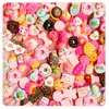 Accesorios de resina pasador diy pegamento de crema accesorios para funda de teléfono móvil cuerda para la cabeza muñeco de dibujos animados juguetes para niños al por mayor