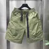 Pantalones Cortos Casuales Rectos Holgados Finos de Moda para Hombre Verano 2026 Pantalones Cargo de Bolsillo Versátiles