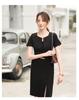 Vestido Ol Elegante Moderno Slim Verão Novo Feminino Classudo Profissional Uniforme de Aeromoça