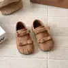 Zapatos de Cuero Retro para Niñas 2026 Primavera/Otoño Nuevos Zapatos Infantiles Zapatos de Princesa para Niñas Mocasin de Suela Suave Zapatos Individuales Modernos