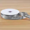 Rolo Grande de Fita Floral de 80 Jardas, Rolo Grande de Fita Decorativa para Laço de Presente Floral de Poliéster Inglês