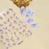 Nuevo Calcomanía de Arte para Uñas en Relieve Estéreo 5D Mariposa Flor Encaje Moño Tulipán Calcomanía de Uñas de Alta Gama