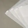 Saco com zíper PE Saco com zíper EVA fosco para roupas e meias Saco de plástico de alta pressão transparente com fecho de corrente em estoque
