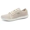 Temu Zapatos Minimalistas de Punta Ancha para Hombre y Mujer Talla Grande 48 Zapatos Deportivos Casuales Verano Transpirables Zapatos de Malla para Hombre Negros