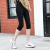 Temporada de Verano Nuevos Pantalones Cortos Finos de Ciclismo para Mujer, Negros de Cintura Alta Ajustados Pantalones de Yoga Barbie