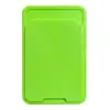 Accesorios Transfronterizos en Stock, Soporte para Tarjetas de Funda de Teléfono Móvil DIY, Pegatina Trasera de Estilo Simple con Ranura Soporte para Tarjetas de Imitación de Cuero Venta al por Mayor