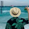 Sombrero de Paja Panamá de Verano para Viajes, Vacaciones al Aire Libre, Protección Solar, Protección Solar para la Playa, Sombrero de Sol para Hombres y Mujeres, Ala Ancha