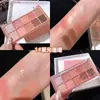 Maquillaje Dulce menta plato de sombras de ojos de diez colores nacarado mate destello fino estudiante fiesta diario asequible placa cemento tierra