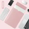 Aplicable a bolsa para computadora Huawei Apple macbook de 14 pulgadas bolsa interior para computadora funda protectora ultra delgada portátil de cuero PU