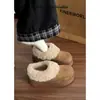 Botas de nieve para mujer con suela gruesa, antideslizantes, engrosadas, cálidas y acolchadas, nuevo estilo invierno 2026, sin cordones, forradas de felpa