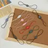 Cuerda de Cera Coreana Multicolor de Múltiples Especificaciones, Logo Personalizado Estampado en Caliente, Cordón para Etiqueta de Ropa y Equipaje al por Mayor