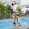 Calças Lanterna Masculinas e Femininas Algodão Seda Finas Verão Algodão Artificial Calças Anti-Mosquito Yoga Dança Adulto Meia-Idade e Idoso Calças Tai Chi