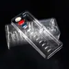 Caja de embalaje tipo ampolla para puntas de uñas de arte de uñas del fabricante, caja de embalaje PET con bandeja interior tipo ampolla, embalaje transparente de PVC para uñas de arte