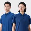 2023 nuevo polo de piqué de algodón seda fresca manga corta casual de negocios con solapa ropa de trabajo grupal logo bordado