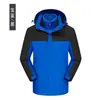Outono e inverno novo fleece de grão australiano roupa de carga logo personalizado à prova de vento anti-incrustante destacável três em um casaco quente para atividades ao ar livre masculino