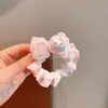 Diadema de Gato a Cuadros de Encaje Color Caramelo para Todo el Cuerpo, Cuerda para Cola de Caballo Estilo Dulce y Lindo para Niña, Accesorio para el Cabello al por Mayor