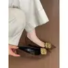 Tacones altos de tacón de gatito para mujer que no cansan los pies, nuevo estilo primavera/otoño 2025, versátiles y elegantes, zapatos de tacón de aguja de ante negro con punta fina