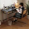 Escritorio de computadora de madera maciza, escritorio de dormitorio estilo vintage, escritorio pequeño para uso doméstico, escritorio de oficina, escritorio de estudio, escritorio de escritura, escritorio estilo Bauhaus