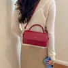 2026 Bolso de Hombro Único de Moda para Mujer Bolso Cuadrado Pequeño con Textura de Moda Bolso de Mano Cruzado Casual para Viajes Compras Bolso de Mujer