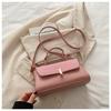 Bolso de Hombro Pequeño Retro Popular para Mujer 2025 Verano Nuevo Bolso de Moda Textura Cierre Bandolera Bolso Cuadrado Pequeño