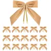 Lazos de Cinta de Terciopelo Multicolor al por Mayor Guirnaldas para Árbol de Navidad Decoraciones Navideñas de Alta Gama Ambiente Navideño Hecho a Mano Colgantes