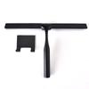 Limpador de vidro em aço inoxidável, limpador de janelas em liga de zinco, raspador de vidro de silicone, limpador especial para limpeza de vidros.