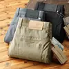 Pantalones Casuales de Lujo para Hombre, Suaves, Elásticos, Textura Suave, de Modal, Verano, Delgados, Cómodos, Transpirables, Pierna Recta, Pantalones de Vestir