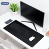 Base de mouse de couro transfronteiriça, base de mesa de escritório para computador extra grande, base antiderrapante para jogos, base de mesa para escrita, base de mesa feita sob medida