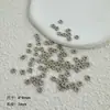 Plástico CCB copo de nieve flor pequeña cuentas geométricas perforadas transfronterizo DIY pulsera collar accesorios para joyería hechos a mano