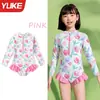 Traje de baño para niñas, de una pieza tipo triángulo para entrenamiento profesional 2026, traje de baño con protección solar para niñas pequeñas, medianas y grandes, UPF50+