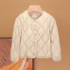 Chaqueta Ligera de Plumón para Niños Forro Niños y Niñas Niños de Mediana Edad Bebé Niños Estudiante Uniforme Escolar Ropa Chaqueta Corta