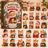Calendario de Adviento Navideño de Animales Transfronterizo 2026 Calendario Navideño de Animales Caja Sorpresa S