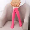 Atacado do fabricante meias esportivas de veludo para crianças primavera e verão, meias de cano alto, respiráveis, retas, para estudantes, de comprimento médio, para dança
