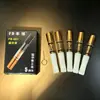 Filtros de cigarrillo reciclables, aptos para uso grueso, medio y fino, lavables, paquete de 5 filtros de cigarrillo de plástico para hombres
