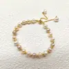 Pulseiras de Cristal, Pulseiras de Pérolas de Água Doce Naturais, Joias para Barracas, Itens Atacado Adequados para Produtos de Venda Rápida em Barracas