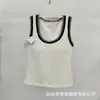 Chaleco de Algodón Canalé Nuevo Estilo Otoño Azul Oscuro con Parches Antiexposición y Bloques de Color para Mujer, Adecuado como Prenda Exterior o Capa Base