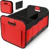 Caja de Almacenamiento para Maletero de Coche Transfronteriza, Gran Capacidad, Plegable de Tela Oxford, Organizador de Almacenamiento para Coche, Multifuncional y Práctico