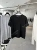 DestaqueRan26 Primavera/Verão Novo Linho Algodão Texturizado Fio Fino Silhueta Simples Malha Camiseta de Manga Curta