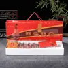 Jinhua Ham Pernil Inteiro Caixa de Presente Conjunto 5 Libras 3kg 3.5kg Caixa de Presente Corporativo de Alto Padrão, Perfeito para Presentes do Festival do Meio do Outono, Caixa de Presente do Meio do Outono
