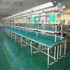 Bancada de Linha de Montagem Fábrica Operação Dupla Linha de Produção Montagem Oficina Perfil de Alumínio Mesa de Trabalho Anti-Estática