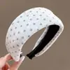 Diadema de lunares versátil estilo coreano Maillard, un imprescindible para peinar y recoger los pelos sueltos, nuevo modelo 2026, para uso diario, accesorio para el cabello para mujer