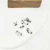 Contas de Arroz Facetadas de Aço Inoxidável Eletrodepositadas a Vácuo Ouro 18K Contas Espaçadoras Acessórios para Joias DIY Contas Facetadas em Forma de Losango