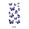 Tatuaje de simulación pequeño y fresco para hombres y mujeres, disponible al por mayor, tatuaje de mariposa, letras, flores, tatuaje geométrico sexy.